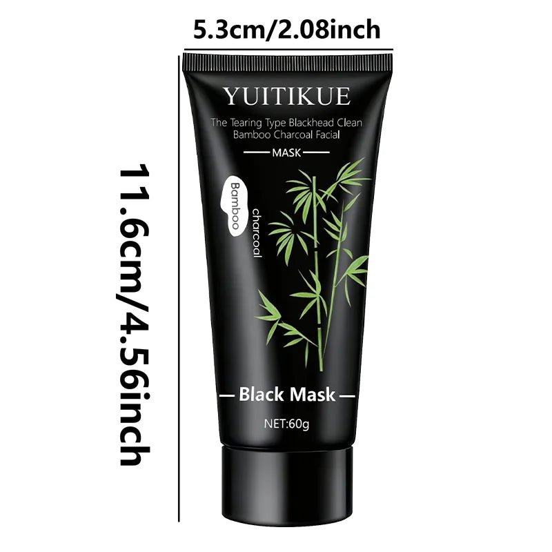 Masque Charbon Bambou — Nettoyage Profond Anti - Points Noirs 60g - Miyo Skin