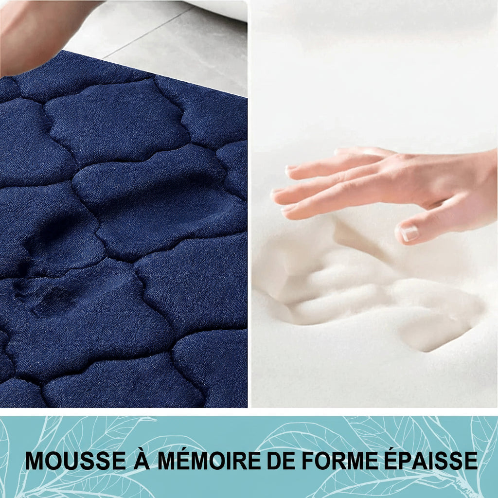 Tapis de Prière Épais avec Franges — Motif Géométrique Islamique, Antidérapant, Doux Flanelle