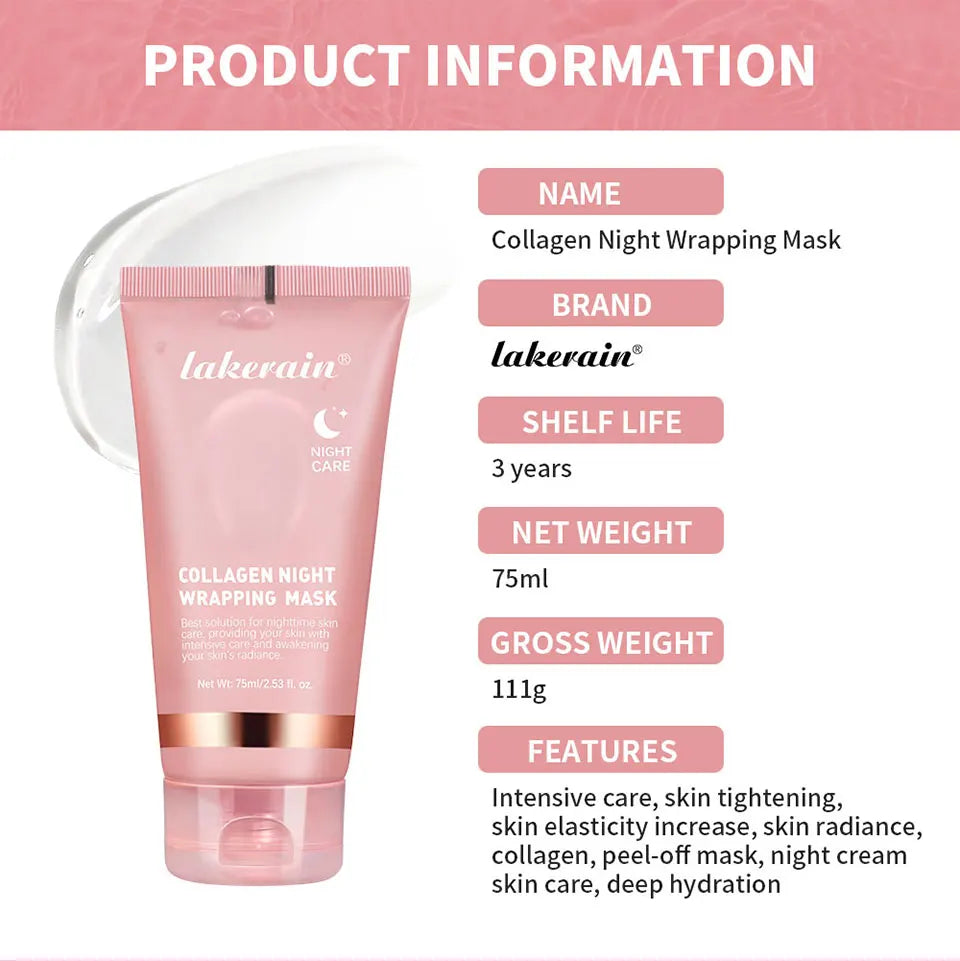 Masque Peel-off Collagène — Éclat & Fermeté K-Beauty 75ml