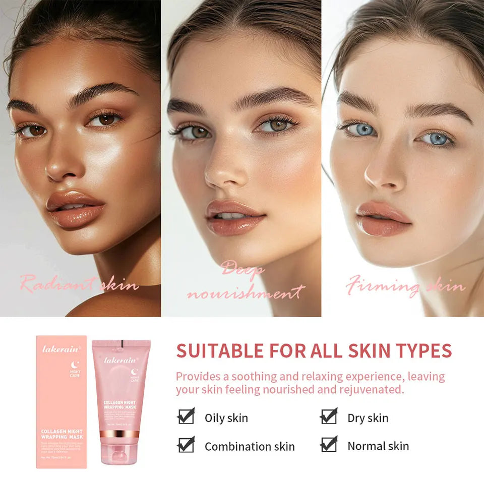 Masque Peel-off Collagène — Éclat & Fermeté K-Beauty 75ml