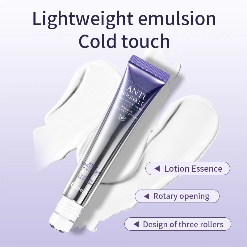 Roller Contour des Yeux — Anti-Cernes & Anti-Rides à l'Acide Hyaluronique 20g
