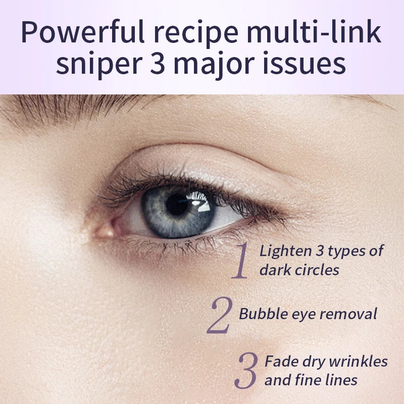 Roller Contour des Yeux — Anti-Cernes & Anti-Rides à l'Acide Hyaluronique 20g