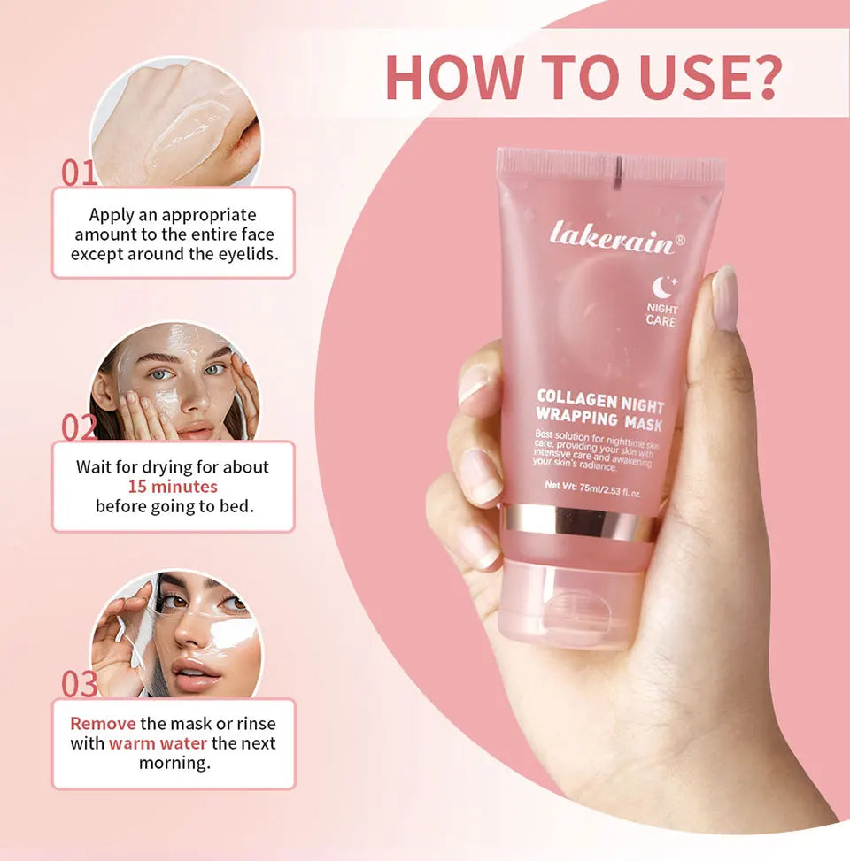Masque Peel-off Collagène — Éclat & Fermeté K-Beauty 75ml