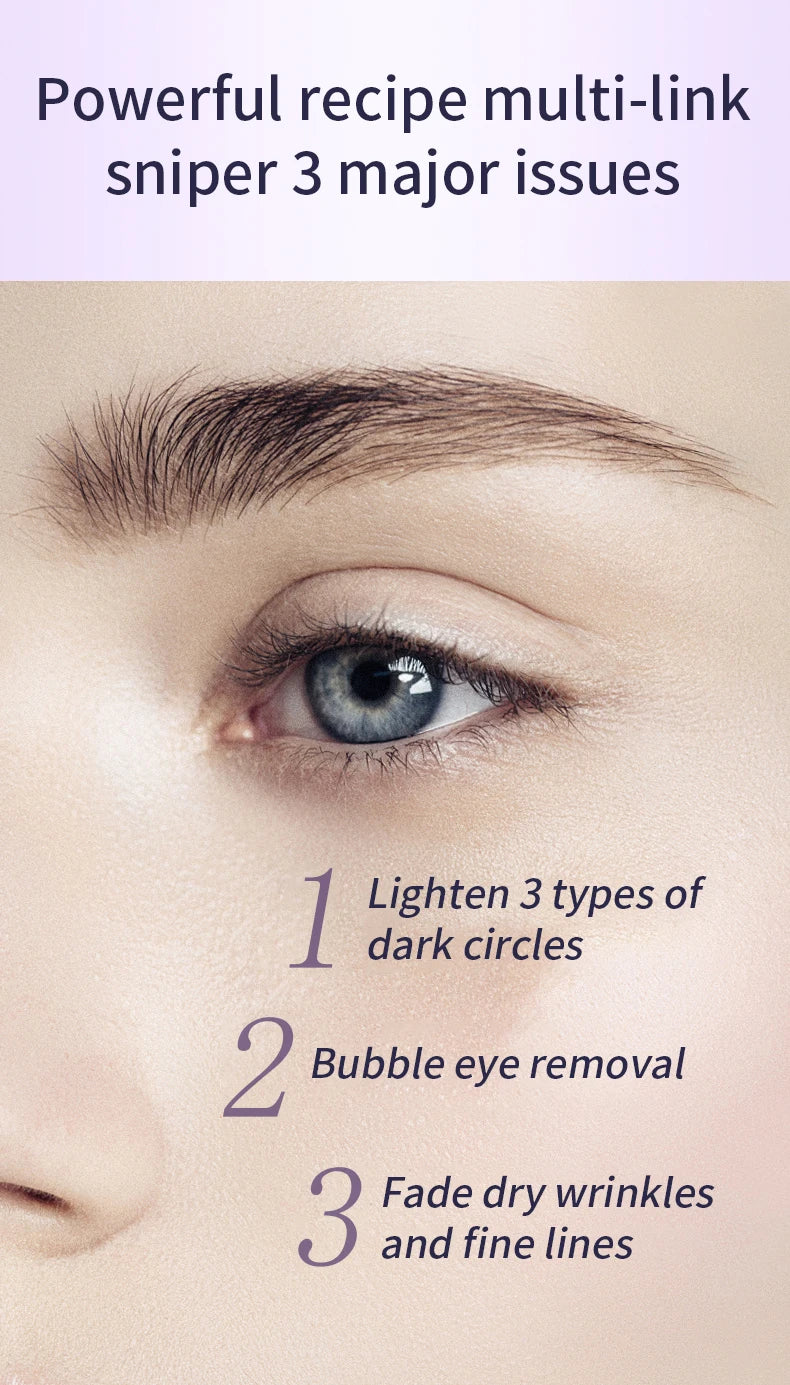 Roller Contour des Yeux — Anti-Cernes & Anti-Rides à l'Acide Hyaluronique 20g