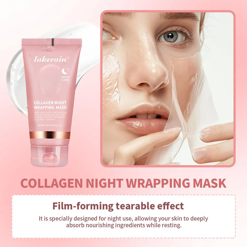 Masque Peel-off Collagène — Éclat & Fermeté K-Beauty 75ml