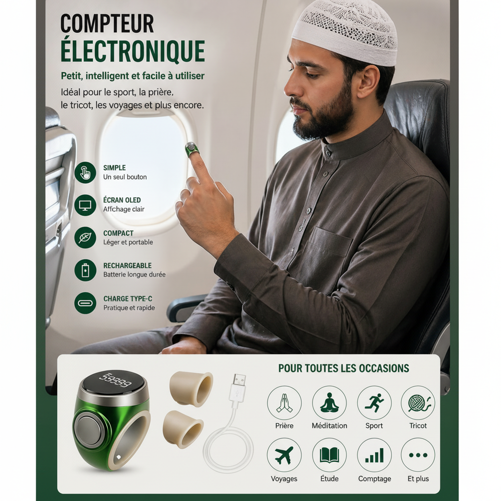 Compteur Électronique - Format Carré