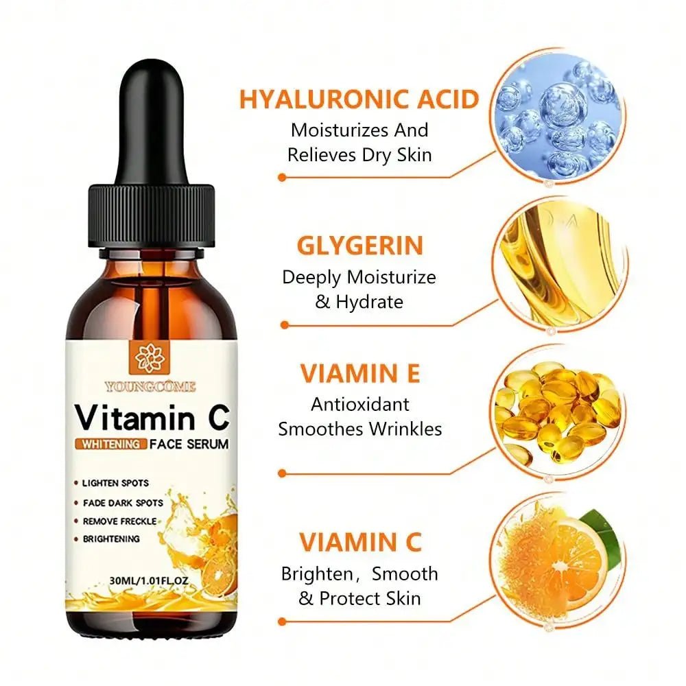Essence Éclat Vitamine C — Soin Anti - Taches Coréen 30ml - Miyo Skin