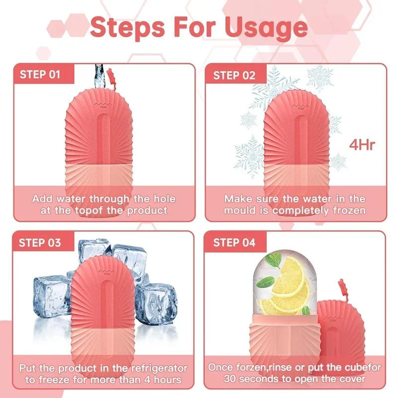 Roller Glaçant Visage — Anti - Pores & Éclat K - Beauty - Miyo Skin